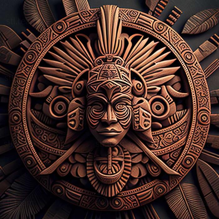 3D model aztec (STL)